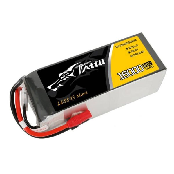 Baterija Tattu 16000 mAh 22,2 V 30C 6S1P LiPo AS150 + XT150 - Image 3