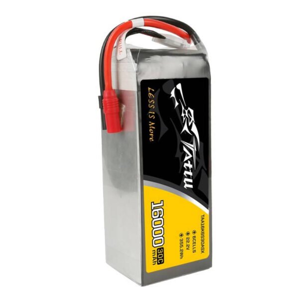Baterija Tattu 16000 mAh 22,2 V 30C 6S1P LiPo AS150 + XT150 - Image 4