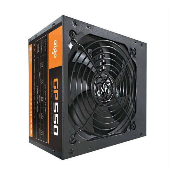 Kompiuterio maitinimo šaltinis Aigo GP550 80 Plus Bronze 650W (juodas) - Image 2
