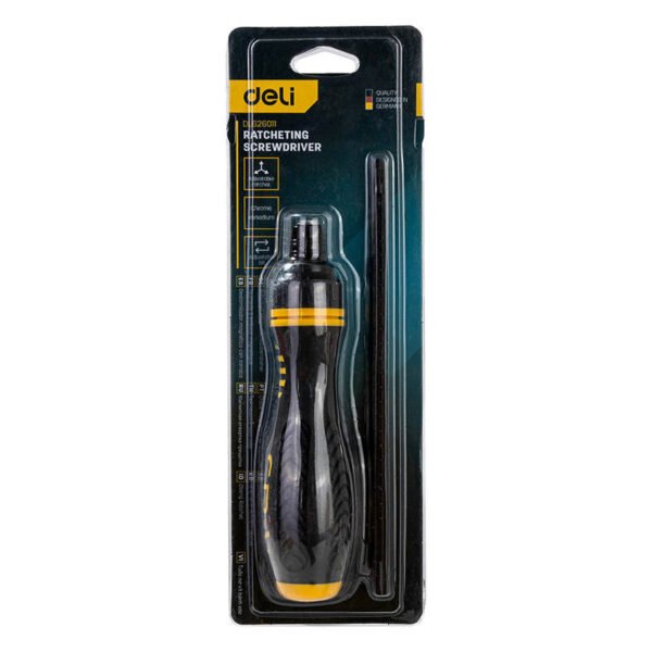 Reketinis atsuktuvas Deli Tools EDL626011, 6/PH2x180 mm - Image 4