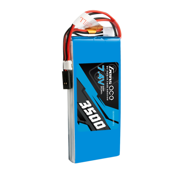 Baterija LiPo Gens Ace 3500mAh 7.4V 1C 2S1P RX/TX - Image 4