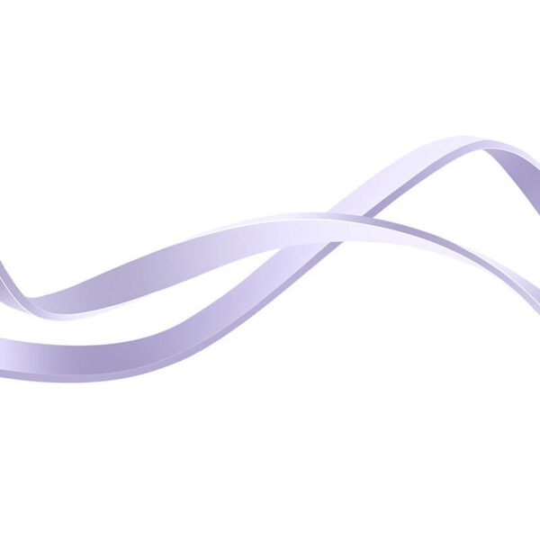 Baseus Bright Mirror 3, micro USB / USB-C / Lightning 66 W / 2A 1,1 m ilgio USB 3-in-1 kabelis (violetinis) - Image 3