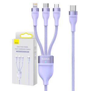 3in1 USB cable Baseus Flash Series 2