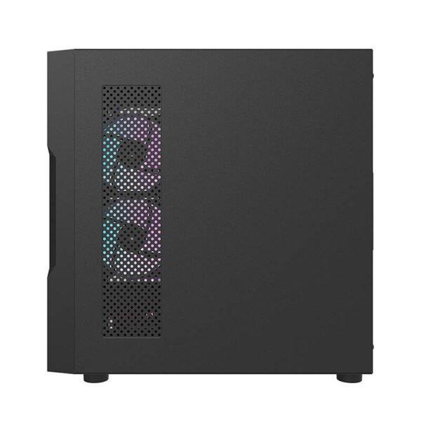 Kompiuterio korpusas Darkflash DK431 Mesh (juodas) + 4 ARGB ventiliatoriai - Image 3