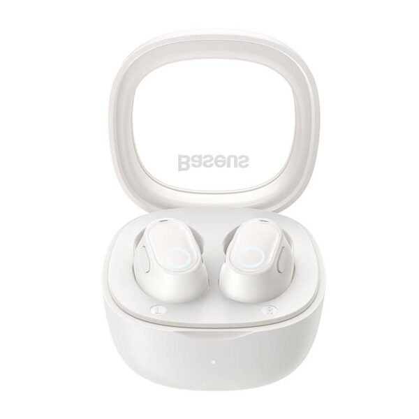 Belaidės ausinės Baseus Bowie WM02 TWS, Bluetooth 5.0 (baltos spalvos) - Image 4