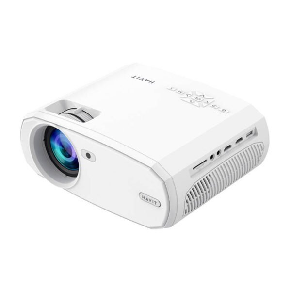 Bevielis projektorius HAVIT PJ202 PRO (baltas) - Image 3