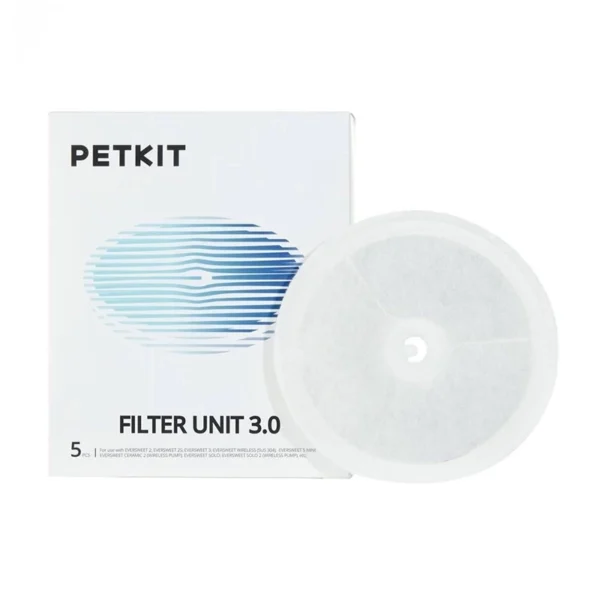 Atsarginiai filtrai PetKit Eversweet fontanui (5 vnt.) - Image 2