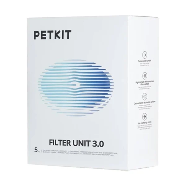 Atsarginiai filtrai PetKit Eversweet fontanui (5 vnt.) - Image 3
