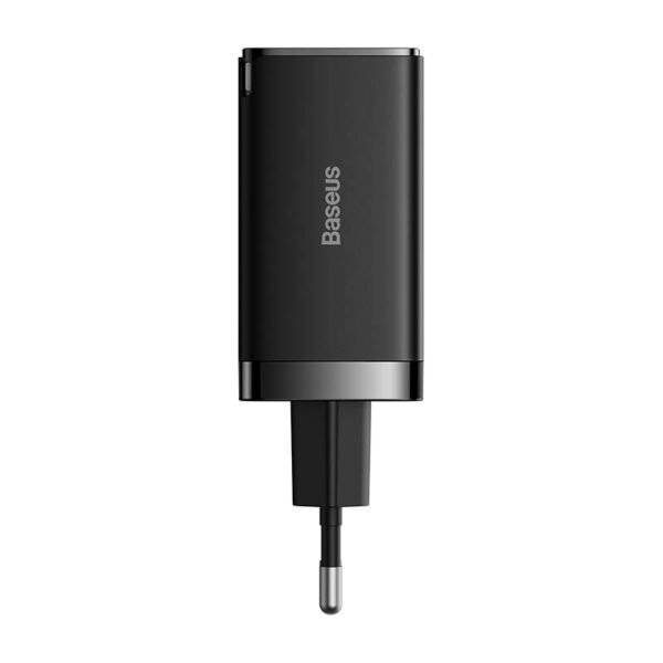 Sieninis įkroviklis Baseus GaN5 Pro 2xUSB-C + USB, 65W (juodas) - Image 5