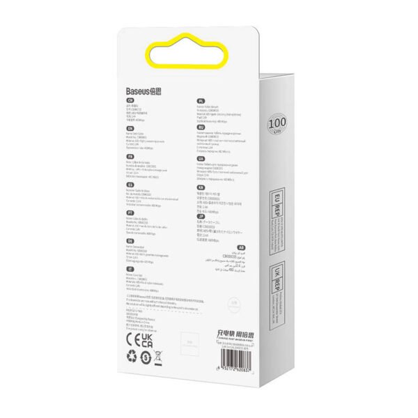 USB laidas Lightning Baseus Dynamic 2 Series, 2,4 A, 1 m (violetinės spalvos) - Image 6