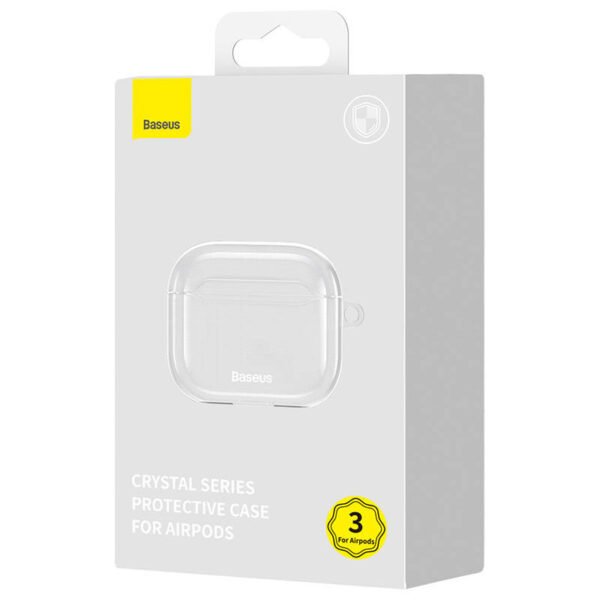 Baseus Crystal skaidrus AirPods 3 dėklas - Image 5