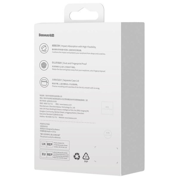 Baseus Crystal skaidrus AirPods 3 dėklas - Image 6