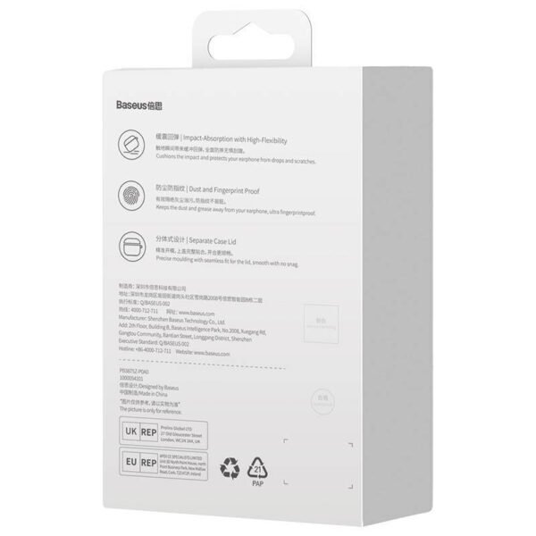 Baseus Crystal skaidrus AirPods 3 dėklas - Image 12