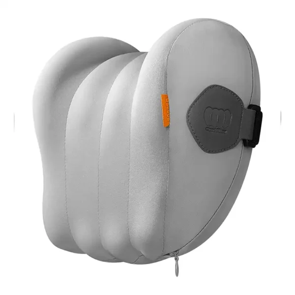 Pagalvėlė galvai ant automobilio sėdynės atlošo Baseus Comfort Ride (pilka) - Image 3