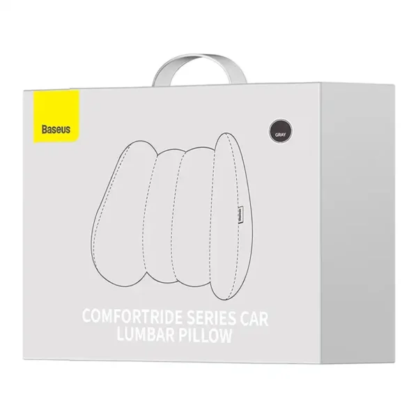 Juosmens pagalvėlė automobiliui Baseus Comfort Ride (pilka) - Image 6