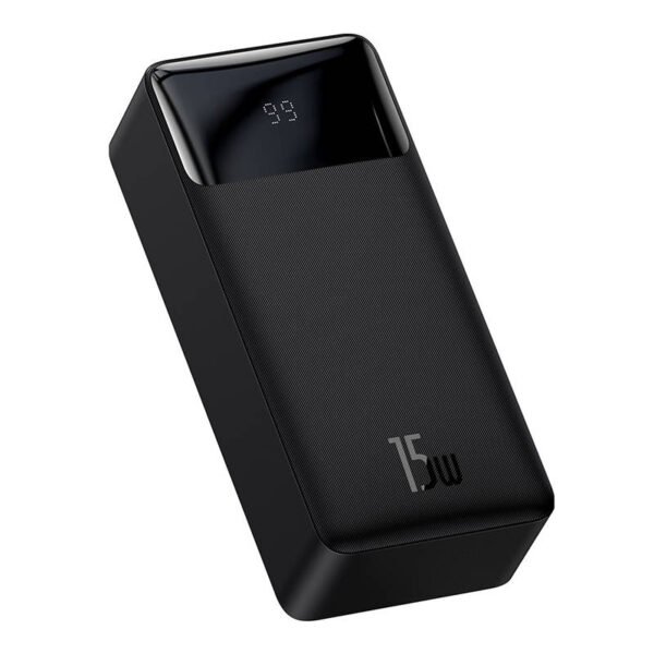 Išorinė baterija Baseus Bipow 30000 mAh, 15 W (juodas) - Image 5