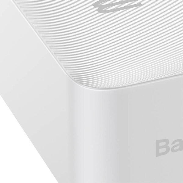 Išorinė baterija Baseus Bipow 30000 mAh, 15 W (baltas) - Image 4