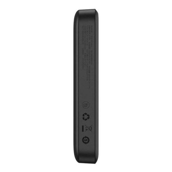 Išorinė baterija Baseus Magnetic Mini 10000 mAh, USB-C 20 W, MagSafe (juodas) - Image 18