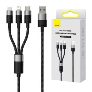 3in1 USB cable Baseus StarSpeed Series