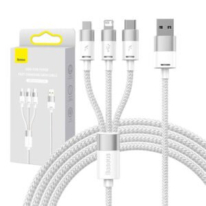 3in1 USB cable Baseus StarSpeed Series