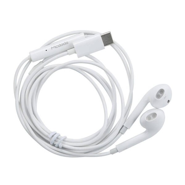 Laidinės ausinės In-ear Mcdodo HP-6070 (baltos spalvos) - Image 3