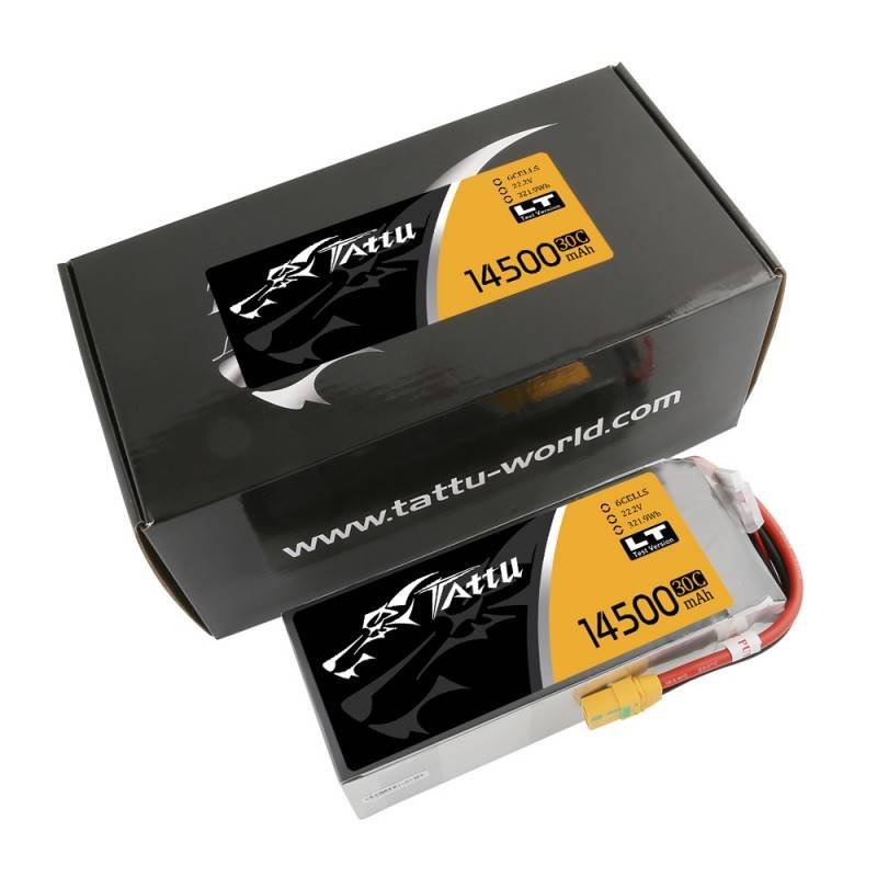 Baterija Tattu 14500 mAh 22,2 V 30C 6S1P XT90-S - Image 2