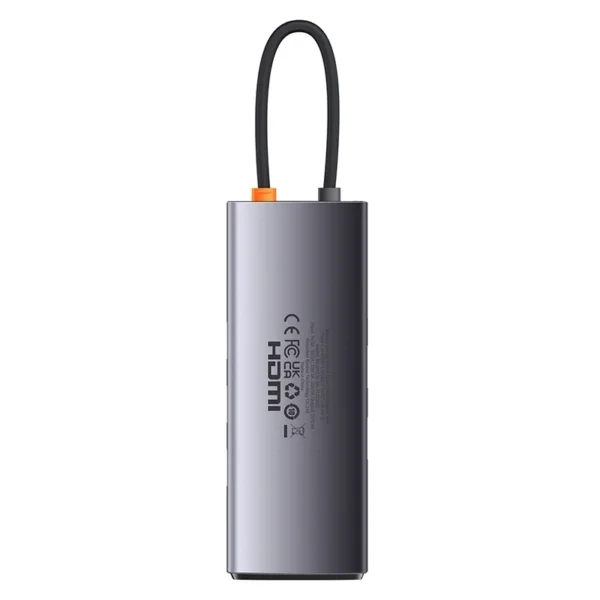 Hub 6in1 Baseus StarJoy Series, USB-C į 3x USB 3.0 + HDMI + USB-C PD + RJ45 - Image 8
