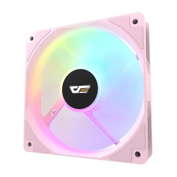 Kompiuterio ventiliatorius Darkflash CL12 LED (120x120) (rožinis) - Image 2