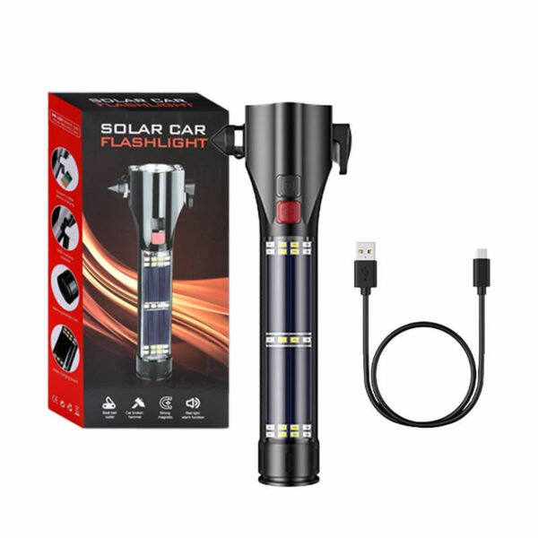 Solar Flashlight Superfire D30