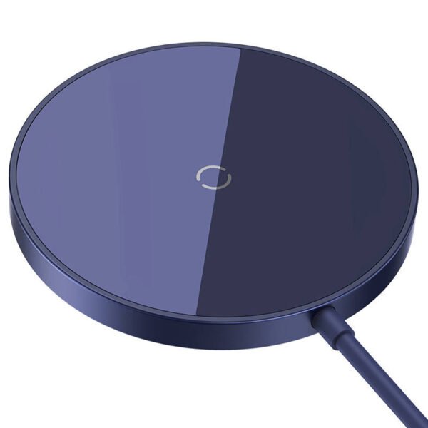Magnetinis belaidis įkroviklis Baseus Simple Mini3 15W (dulkėtai violetinis) - Image 2