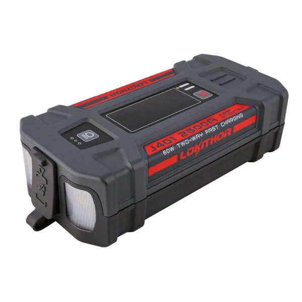 Automobilio užvedimo įrenginys Lokithor J401 / 2500A / išorinė baterija 20000 mAh / prožektorius (4 viename) - Image 4