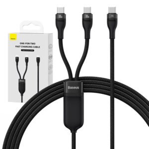 2in1 USB cable Baseus Flash Series USB-C do USB-C 100W