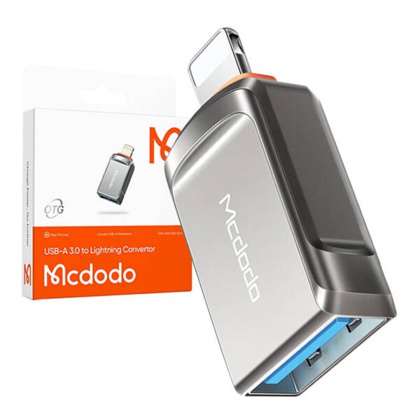 Adapteris USB 3.0 į Lightning Mcdodo OT-8600 (juodas) - Image 3