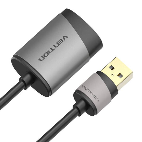 Išorinis USB garso kortelė Vention CDKHB, TRS 3.5mm, 0.15m (pilkas) - Image 4