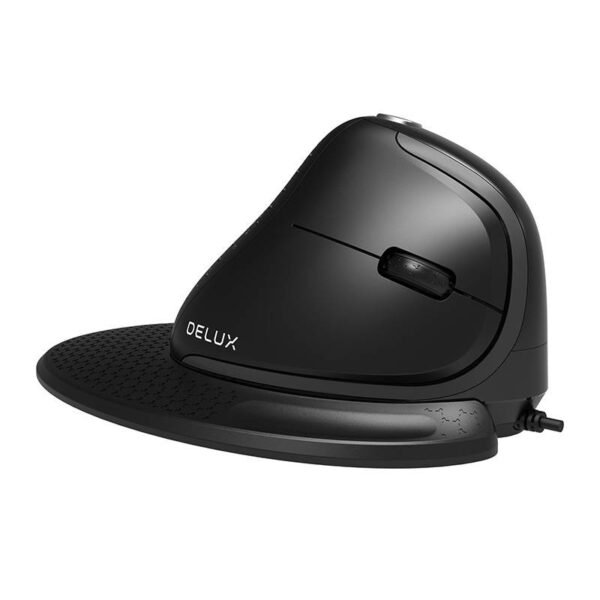 Laidinė vertikali pelė Delux M618XSU 4000 DPI RGB - Image 2