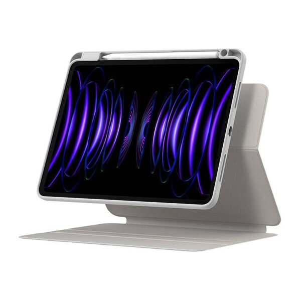 Baseus Minimalist Series IPad PRO 12.9 Magnetinis apsauginis dėklas (šviesiai pilkas) - Image 2