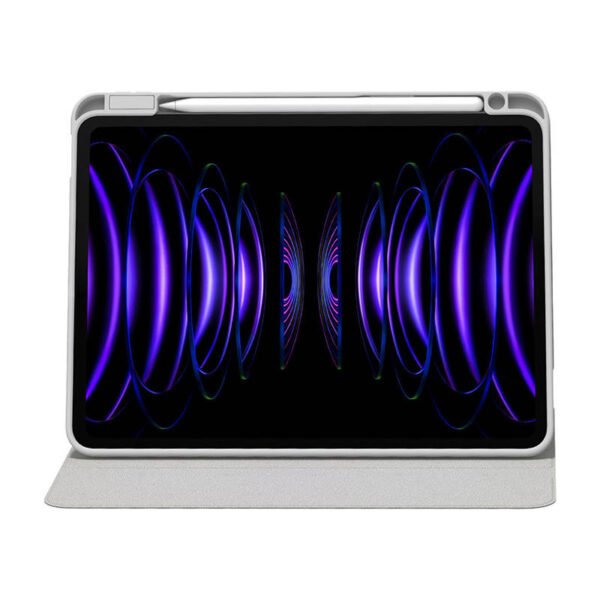 Baseus Minimalist Series IPad PRO 11/Pad Air4/Air5 10.9 Magnetinis apsauginis dėklas (šviesiai pilkas) - Image 5