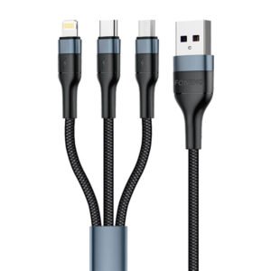 Foneng X51 3in1 USB to USB-C / Micro USB / Lightning Cable