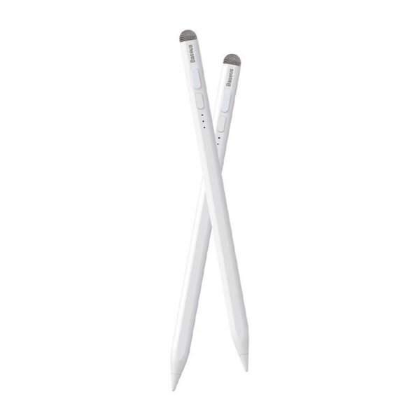 Smooth Writing Stylus su LED indikatoriais (aktyvus + pasyvus), baltas - Image 3