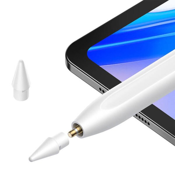 Smooth Writing Stylus su LED indikatoriais (aktyvus + pasyvus), baltas - Image 5