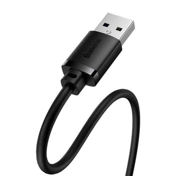 USB 3.0 pratęsimo kabelis Baseus male į female, AirJoy serija, 2m (juodas) - Image 5