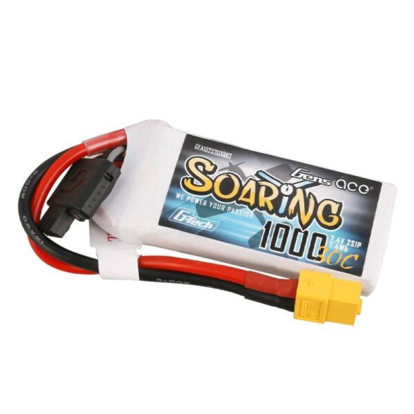 Baterija Gens Ace G-Tech Soaring 1000 mAh 7,4 V 30C 2S1P XT60 - Image 3