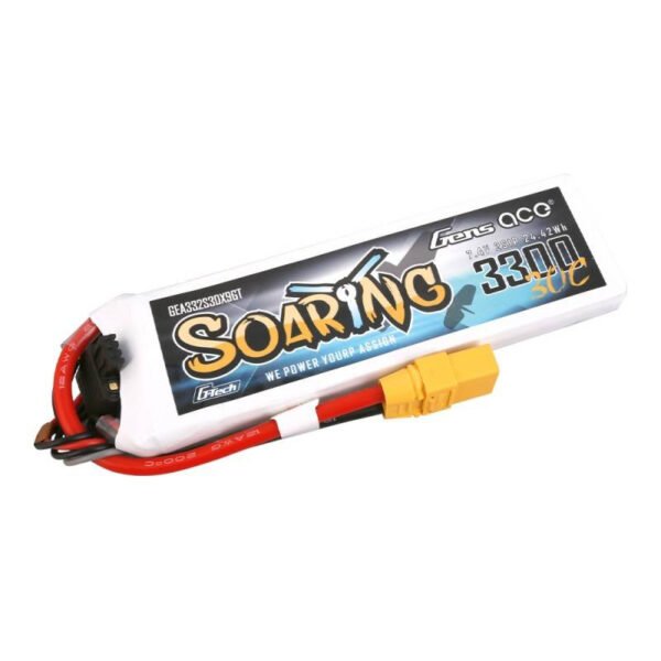 Baterija Gens Ace G-Tech Soaring 3300 mAh 7,4 V 30C 2S1P XT90 - Image 2