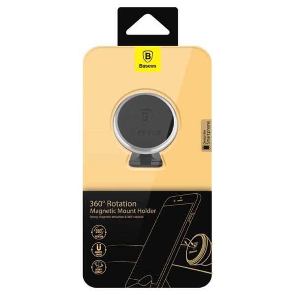 Magnetinis automobilinis telefono laikiklis Baseus (sidabrinis) - Image 10