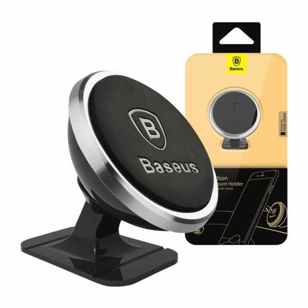 Magnetinis automobilinis telefono laikiklis Baseus (sidabrinis) - Image 12