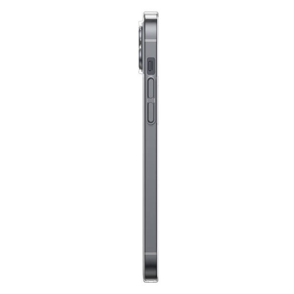 Telefono dėklas Baseus Magnetic Crystal Clear, skirtas iPhone 13 (skaidrus), su viso stiklo ekrano apsauga ir valymo rinkiniu - Image 4