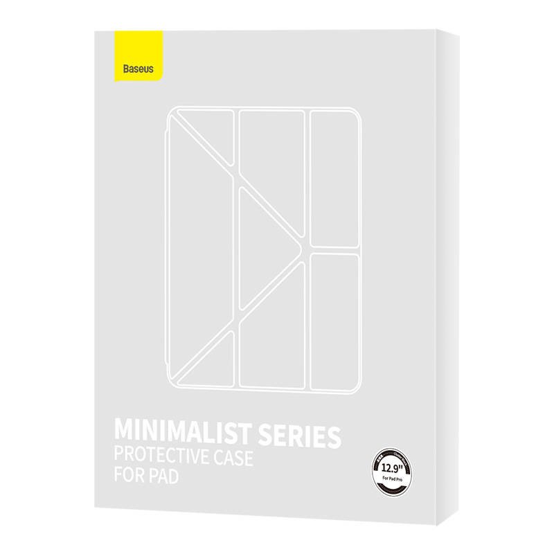 Apsauginis dėklas Baseus Minimalist, skirtas iPad Pro 12,9 2020/2021/2022 (juodas) - Image 7