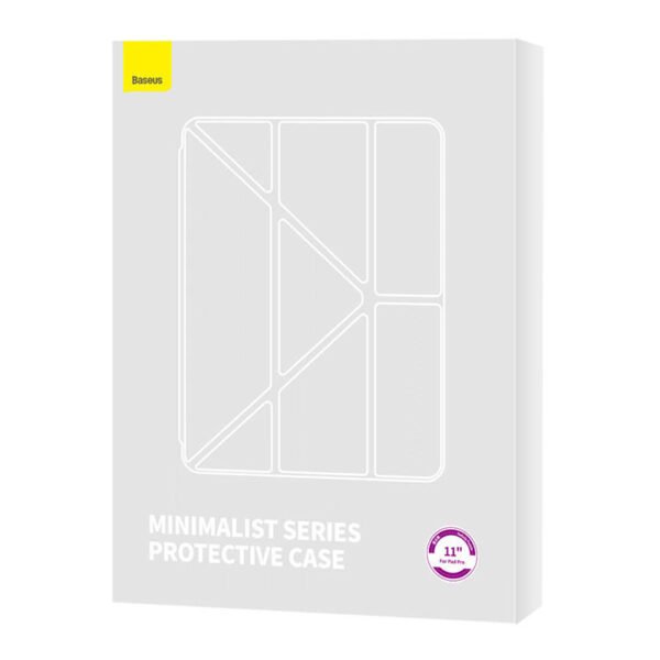 Apsauginis dėklas Baseus Minimalist, skirtas iPad Pro (2018/2020/2021/2022) 11 colių (fioletine) - Image 7