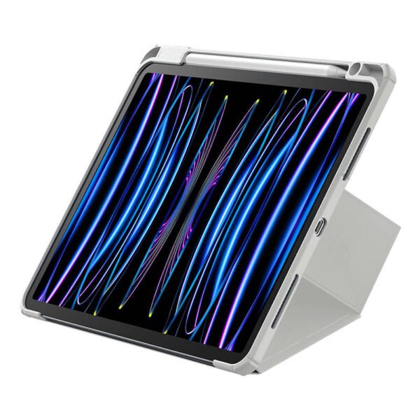 Apsauginis dėklas Baseus Minimalist, skirtas iPad Pro (2018/2020/2021/2022) 11 colių (pilkas) - Image 5
