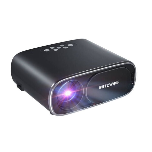 BlitzWolf BW-V4 1080p LED projektorius, Wi-Fi + Bluetooth (juodas) - Image 3
